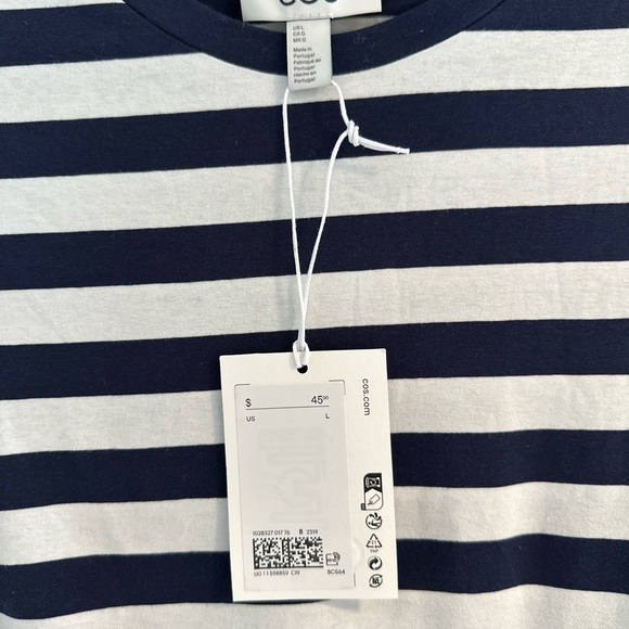 COS Striped Long Sleeve Shirt - Picture 4 of 5